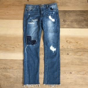 Democracy Girlfriend Jeans, size 8